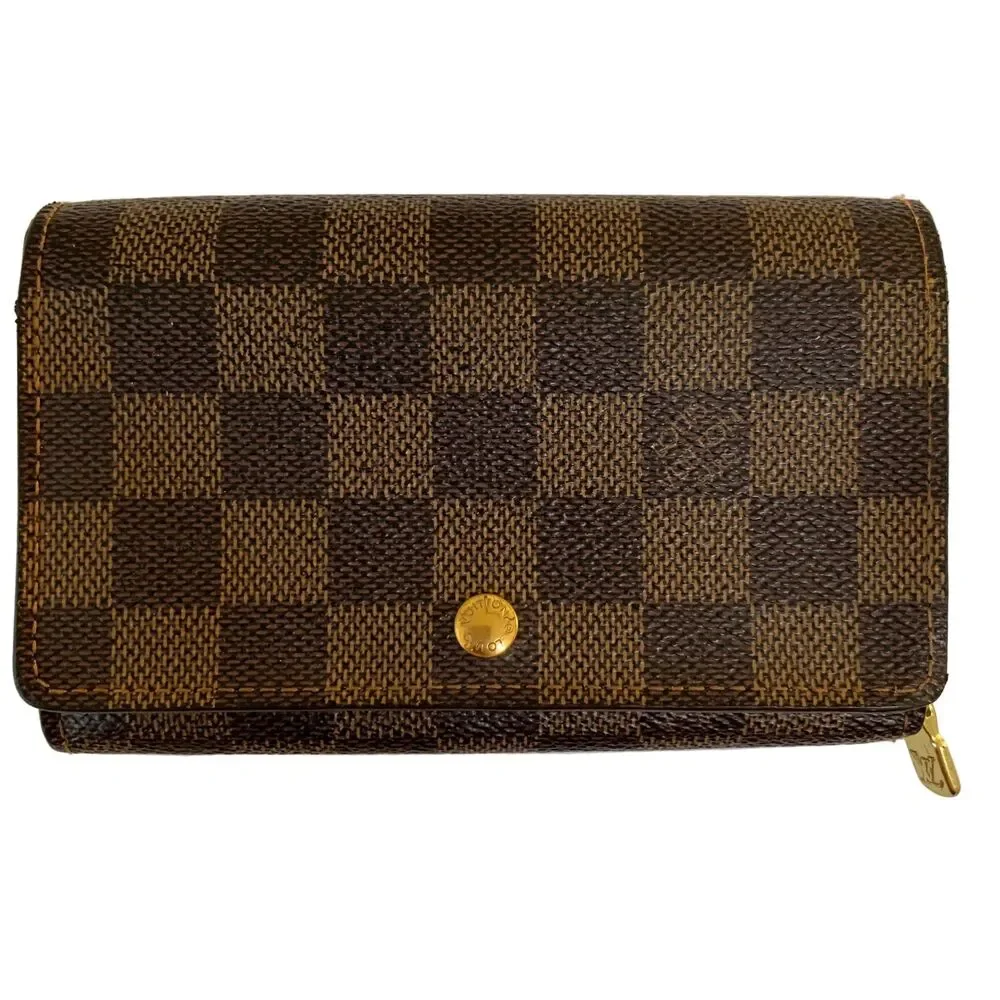 Louis Vuitton leather wallet ca0050 authentic with COA - Picture 1 of 7